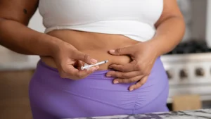 example of subcutaneous injection sites