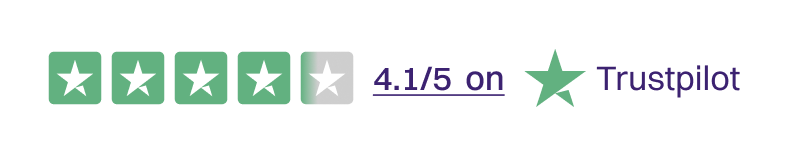 Trust Pilot Review card